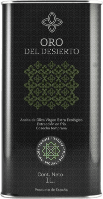 29,95 € Kostenloser Versand | Olivenöl Oro del Desierto Picual Spezialdose 1 L