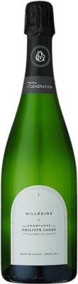 98,95 € 免费送货 | 白起泡酒 Philippe Gonet Grand Cru Blanc de Blancs Millésimé A.O.C. Champagne 香槟酒 法国 Chardonnay 瓶子 75 cl