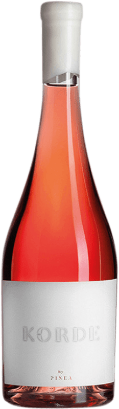 56,95 € Free Shipping | Rosé Wine Pinea Korde D.O. Ribera del Duero Castilla y León Spain Tempranillo Bottle 75 cl