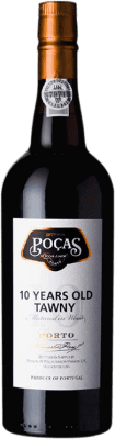 25,95 € Free Shipping | Fortified wine Poças Júnior Tawny I.G. Porto Porto Portugal Touriga Franca, Touriga Nacional, Tinta Roriz, Tinta Cão, Tinta Barroca 10 Years Bottle 75 cl