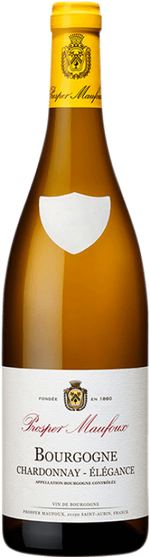 23,95 € Envio grátis | Vinho branco Prosper Maufoux Elégance Crianza A.O.C. Bourgogne Borgonha França Chardonnay Garrafa 75 cl