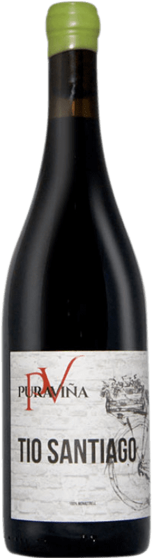 19,95 € Бесплатная доставка | Красное вино Pura Viña Tio Santiago Испания Monastrell бутылка 75 cl