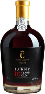 31,95 € Envoi gratuit | Vin Fortifié Quinta da Côrte Tawny I.G. Porto Porto Portugal Tinta Roriz, Tinta Amarela, Rufete, Tinta Barroca 10 Ans 75 cl