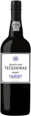 25,95 € Free Shipping | Fortified wine Quinta das Tecedeiras Port Tawny Reserve I.G. Porto Porto Portugal Sousón, Touriga Franca, Touriga Nacional, Tinta Roriz, Tinta Amarela, Tinta Barroca Bottle 75 cl