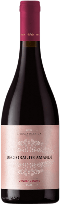 19,95 € Spedizione Gratuita | Vino rosso Rectoral de Amandi Manolo Arnoya D.O. Ribeira Sacra Galizia Spagna Mencía Bottiglia 75 cl