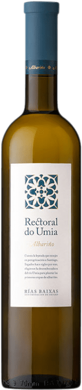 9,95 € Envío gratis | Vino blanco Rectoral do Umia D.O. Rías Baixas Galicia España Albariño Botella 75 cl