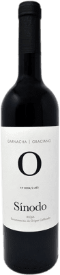 14,95 € Envio grátis | Vinho tinto Sínodo Garnacha Graciano D.O.Ca. Rioja La Rioja Espanha Grenache, Graciano Garrafa 75 cl