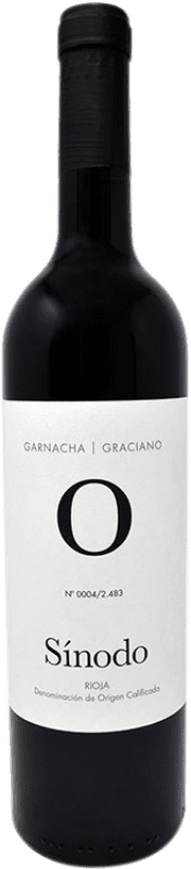 24,95 € Бесплатная доставка | Красное вино Sínodo Garnacha Graciano D.O.Ca. Rioja Ла-Риоха Испания Grenache, Graciano бутылка 75 cl