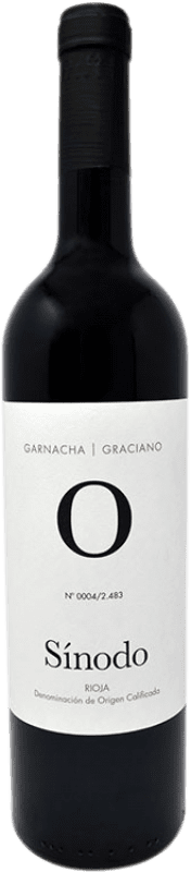 24,95 € Spedizione Gratuita | Vino rosso Sínodo Garnacha Graciano D.O.Ca. Rioja La Rioja Spagna Grenache, Graciano Bottiglia 75 cl