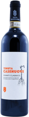 27,95 € Kostenloser Versand | Rotwein Tenuta Casenuove D.O.C.G. Chianti Classico Toskana Italien Merlot, Cabernet Sauvignon, Sangiovese Flasche 75 cl
