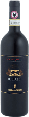 11,95 € Бесплатная доставка | Красное вино Villa a Sesta Il Palei D.O.C.G. Chianti Classico Тоскана Италия Sangiovese бутылка 75 cl