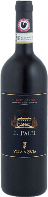 11,95 € Spedizione Gratuita | Vino rosso Villa a Sesta Il Palei D.O.C.G. Chianti Classico Toscana Italia Sangiovese Bottiglia 75 cl