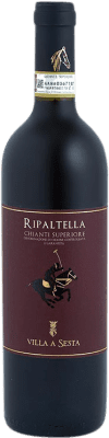 9,95 € Бесплатная доставка | Красное вино Villa a Sesta Ripaltella Superiore D.O.C.G. Chianti Тоскана Италия Sangiovese бутылка 75 cl