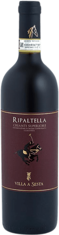 10,95 € Бесплатная доставка | Красное вино Villa a Sesta Ripaltella Высший D.O.C.G. Chianti Тоскана Италия Sangiovese — Санджовезе бутылка 75 cl