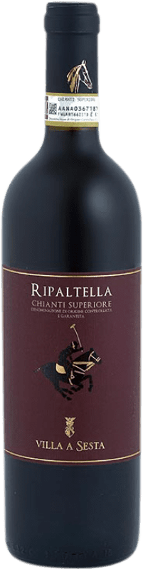 10,95 € Free Shipping | Red wine Villa a Sesta Ripaltella Superiore D.O.C.G. Chianti Tuscany Italy Sangiovese Bottle 75 cl