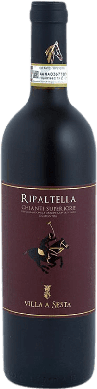 9,95 € 送料無料 | 赤ワイン Villa a Sesta Ripaltella Superiore D.O.C.G. Chianti トスカーナ イタリア Sangiovese ボトル 75 cl
