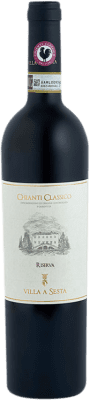 15,95 € Envoi gratuit | Vin rouge Villa a Sesta Réserve D.O.C.G. Chianti Classico Toscane Italie Cabernet Sauvignon, Sangiovese Bouteille 75 cl