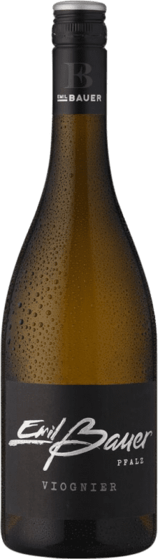 13,95 € Envio grátis | Vinho branco Emil Bauer Q.b.A. Pfälz Rheinhessen Alemanha Viognier Garrafa 75 cl