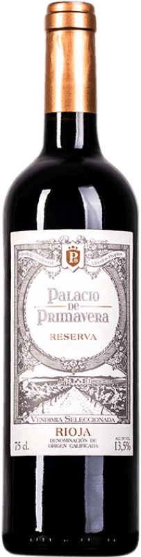 10,95 € Envoi gratuit | Vin Rouge Burgo Viejo Palacio de Primavera Réserve D.O.Ca. Rioja La Rioja Espagne Tempranillo 75 cl