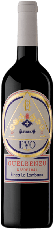 18,95 € Free Shipping | Red wine Guelbenzu Evo I.G.P. Vino de la Tierra Ribera del Queiles Aragon Spain Syrah, Cabernet Sauvignon, Graciano Bottle 75 cl