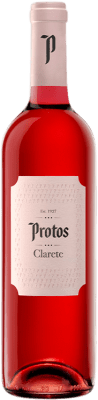 9,95 € Envio grátis | Vinho rosé Protos Clarete D.O. Cigales Castela e Leão Espanha Tempranillo, Merlot, Syrah Garrafa 75 cl