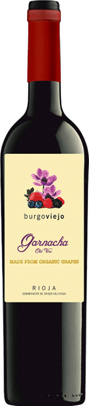 8,95 € Free Shipping | Red wine Burgo Viejo Organic D.O.Ca. Rioja The Rioja Spain Grenache Bottle 75 cl