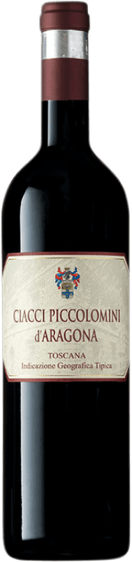 16,95 € 免费送货 | 红酒 Piccolomini d'Aragona I.G.T. Toscana 托斯卡纳 意大利 Merlot, Syrah, Cabernet Sauvignon, Sangiovese 瓶子 75 cl