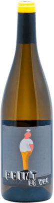 12,95 € Kostenloser Versand | Weißwein Jeff Carrel Point de Vue Blanc Frankreich Chardonnay, Riesling Ökologisch Flasche 75 cl