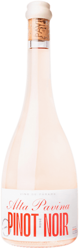 19,95 € 免费送货 | 玫瑰酒 Alta Pavina Rosè I.G.P. Vino de la Tierra de Castilla y León 卡斯蒂利亚莱昂 西班牙 Pinot Black 瓶子 75 cl