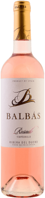 15,95 € 免费送货 | 桃红葡萄酒 Balbás D.O. Ribera del Duero 卡斯蒂利亚莱昂 西班牙 Tempranillo — 丹魄 75 cl