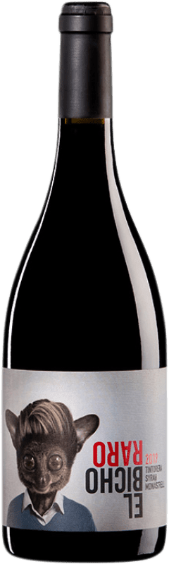 18,95 € Spedizione Gratuita | Vino Rosso Barahonda El Bicho Raro D.O. Yecla Regione di Murcia Spagna Syrah, Garnacha — Grenache, Monastrell Bottiglia 75 cl