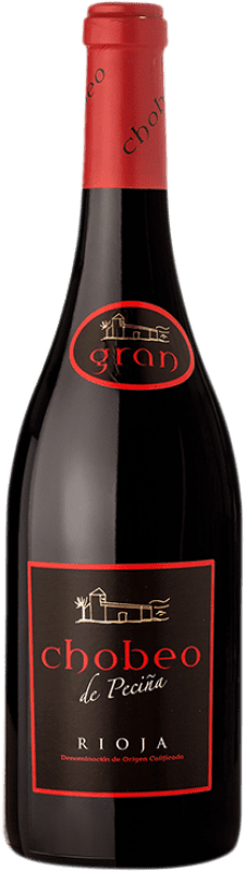 62,95 € Kostenloser Versand | Rotwein Hermanos Peciña Gran Chobeo D.O.Ca. Rioja La Rioja Spanien Tempranillo Flasche 75 cl