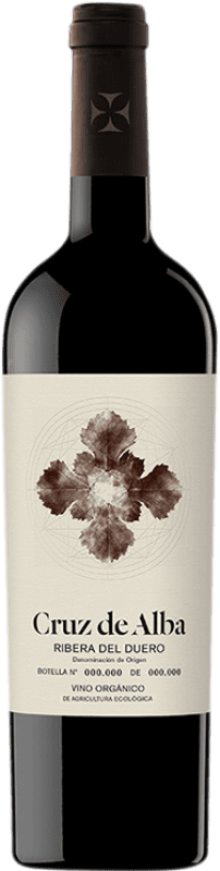 18,95 € Бесплатная доставка | Красное вино Cruz de Alba D.O. Ribera del Duero Кастилия-Леон Испания Tempranillo бутылка 75 cl
