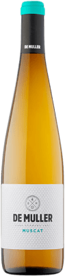 9,95 € Spedizione Gratuita | Vino Bianco De Muller Muscat D.O. Tarragona Catalogna Spagna Moscatel — Moscato 75 cl
