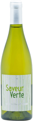 15,95 € Envío gratis | Vino blanco Jeff Carrel Saveur Verte I.G.P. Vin de Pays Côtes Catalanes Languedoc-Roussillon Francia Moscatel de Alejandría, Moscatel Grano Menudo Botella 75 cl