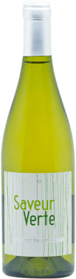 10,95 € Free Shipping | White wine Jeff Carrel Saveur Verte I.G.P. Vin de Pays Côtes Catalanes Languedoc-Roussillon France Muscat of Alexandria, Muscatel Small Grain Bottle 75 cl
