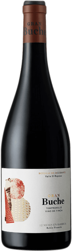 19,95 € Kostenloser Versand | Rotwein Occidente Gran Buche Valle El Raposo Vino de Finca I.G.P. Vino de la Tierra de Extremadura Extremadura Spanien Tempranillo Flasche 75 cl