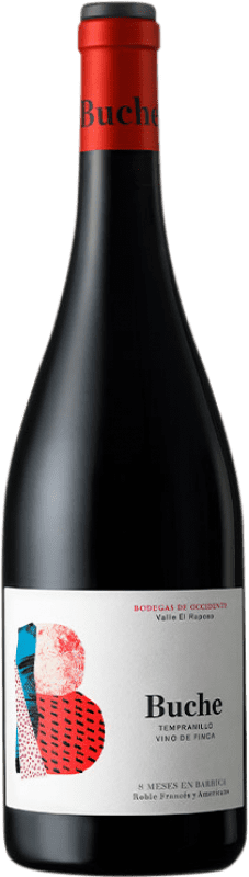 21,95 € Envío gratis | Vino tinto Occidente Gran Buche Valle El Raposo Vino de Finca I.G.P. Vino de la Tierra de Extremadura Extremadura España Tempranillo Botella 75 cl