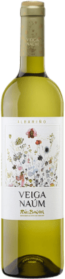 15,95 € Envio grátis | Vinho branco Bodegas Riojanas Veiga Naúm D.O. Rías Baixas Galiza Espanha Albariño Garrafa 75 cl