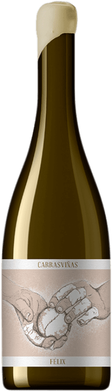 35,95 € Kostenloser Versand | Weißwein Félix Lorenzo Cachazo Carrasviñas D.O. Rueda Kastilien und León Spanien Verdejo Flasche 75 cl