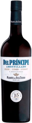 25,95 € 送料無料 | 酒精強化ワイン Valdespino Príncipe Amontillado — アモンティリャード D.O. Jerez-Xérès-Sherry アンダルシア スペイン Palomino Fino 15 年 75 cl