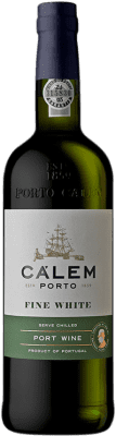13,95 € Kostenloser Versand | Verstärkter Wein Marie Brizard Cálem Fine White I.G. Porto Porto Portugal Malvasía, Touriga Nacional, Tinta Roriz, Verdejo Flasche 75 cl