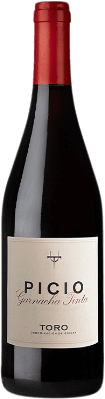 8,95 € Spedizione Gratuita | Vino rosso Terra d'Uro Picio D.O. Toro Castilla y León Spagna Grenache Bottiglia 75 cl
