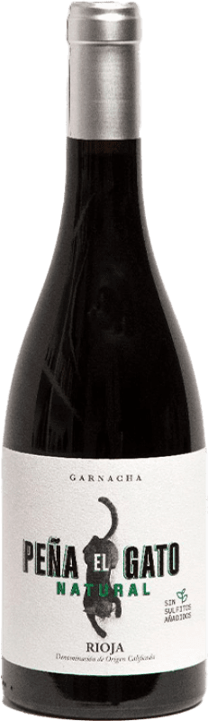 24,95 € Free Shipping | Red wine Sancha Peña El Gato Natural D.O.Ca. Rioja The Rioja Spain Grenache Bottle 75 cl