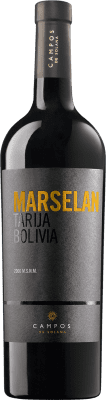 19,95 € 免费送货 | 红酒 Campos de Solana 玻利维亚 Marselan 瓶子 75 cl