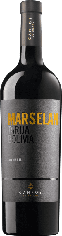 25,95 € Kostenloser Versand | Rotwein Campos de Solana Bolivien Marselan Flasche 75 cl