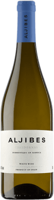 9,95 € Бесплатная доставка | Белое вино Los Aljibes Ферментировано в бочке I.G.P. Vino de la Tierra de Castilla Кастилья-Ла-Манча Испания Chardonnay — Шардоне Бутылка 75 cl