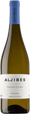 8,95 € 免费送货 | 白酒 Los Aljibes Fermentado en Barrica 岁 I.G.P. Vino de la Tierra de Castilla 卡斯蒂利亚 - 拉曼恰 西班牙 Chardonnay 瓶子 75 cl