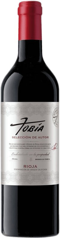 17,95 € Бесплатная доставка | Красное вино Tobía Selección de Autor D.O.Ca. Rioja Ла-Риоха Испания Tempranillo, Grenache, Graciano бутылка 75 cl