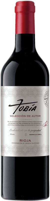 16,95 € Envio grátis | Vinho tinto Tobía Selección de Autor D.O.Ca. Rioja La Rioja Espanha Tempranillo, Grenache, Graciano Garrafa 75 cl
